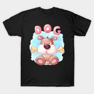 Dog with Bone T-Shirt